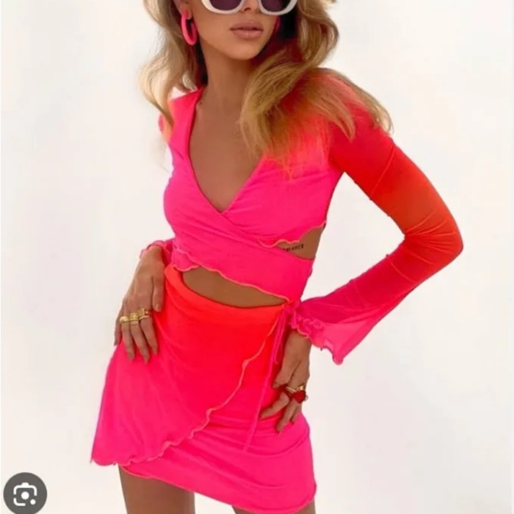Tiger Mist - pink dress